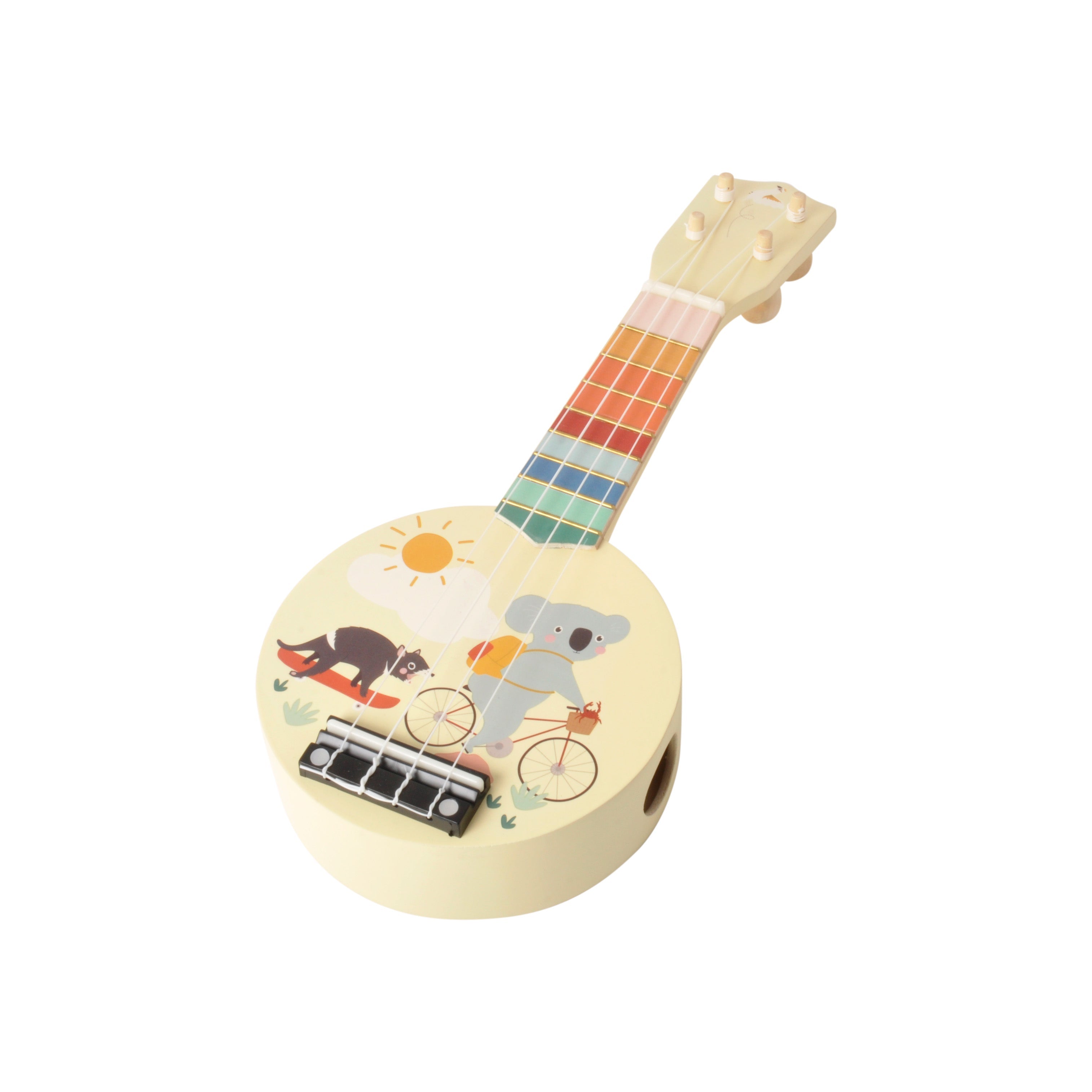 K Kids Wooden Banjo - AUSSIE